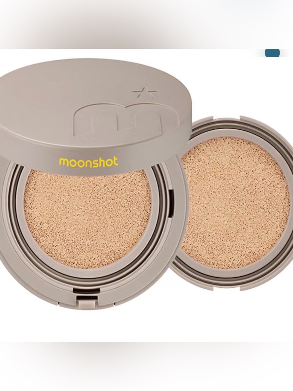 MOONSHOT KOREA Conscious Fit Cushion Foundation 23N Cosmic Beige Set + Refill